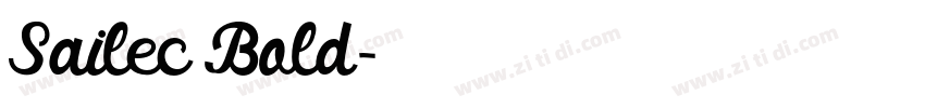 Sailec Bold字体转换 Sailec Bold字体转换